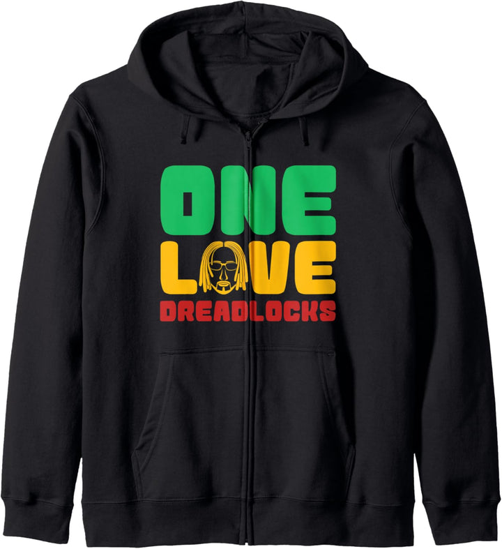 Dreadlocks Rasta Haare Geschenk - Rastafari Kapuzenjacke
