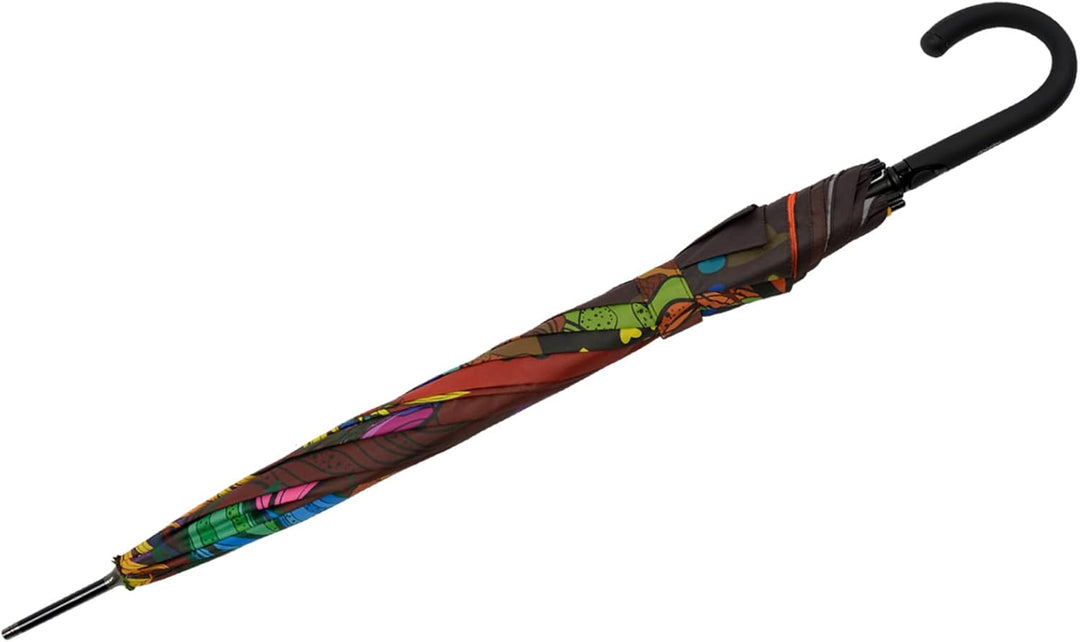 Doppler Damen Regenschirm Automatik Stockschirm Auf-Automatik Bouquet, Stockschirm Auf-Automatik Bou