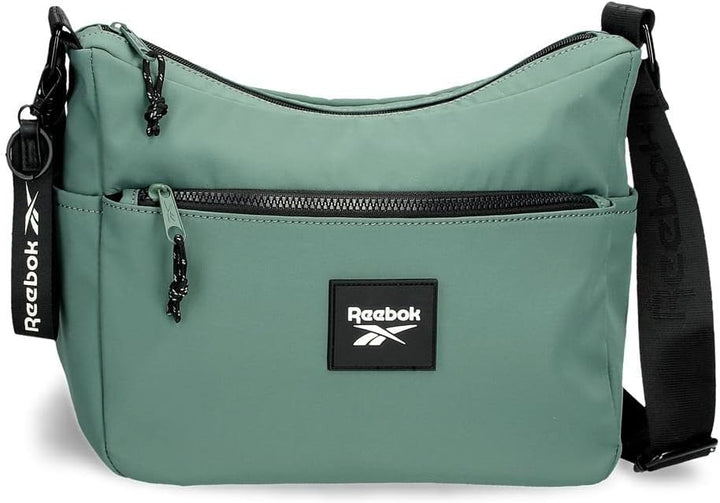 Reebok Damen Elsie Gepäck- Kuriertasche Bolso Bandolera Grün, Bolso Bandolera Grün