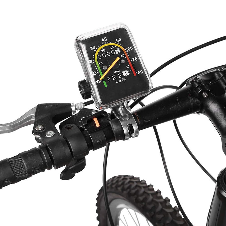 SUNGOOYUE Fahrrad Kilometerzähler Wasserdichter mechanischer Fahrrad Computer Tachometer
