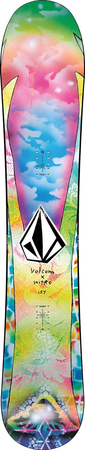 Nitro Herren Alternator X Volcom Br Snowboard 157 Multicolor, 157 Multicolor