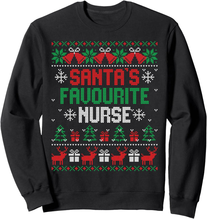 Santa's Favourite Nurse Sweatshirt