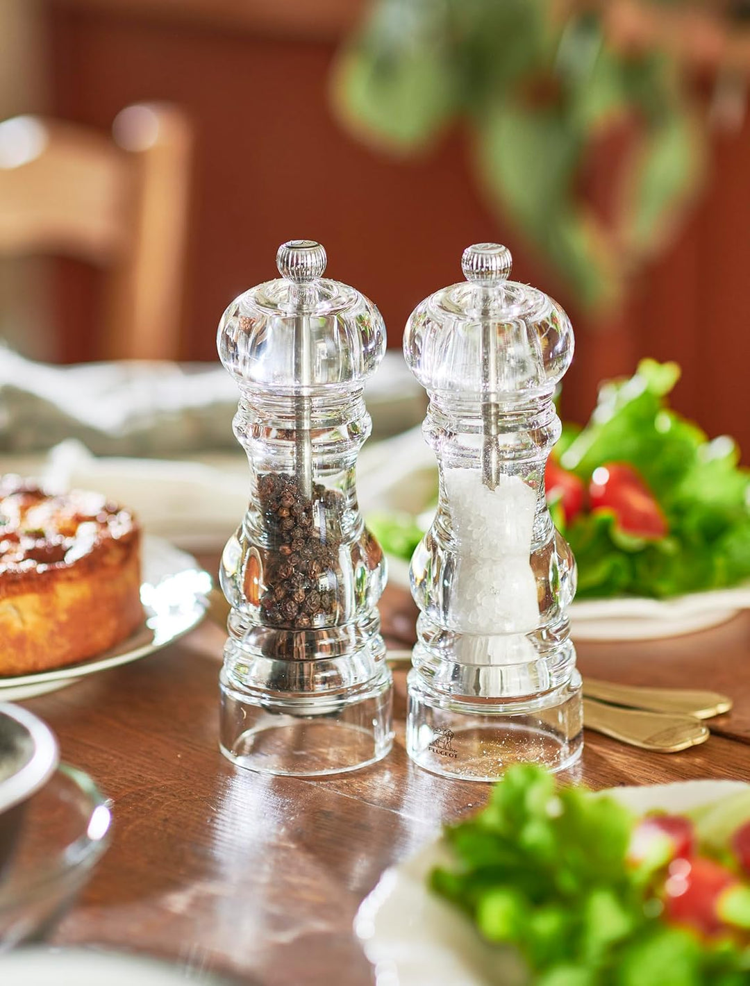 Peugeot 2/900818 Nancy Pfeffer-/Salzmühle Acryl, 5,9 x 5,9 x 18 cm, transparent, 18 cm