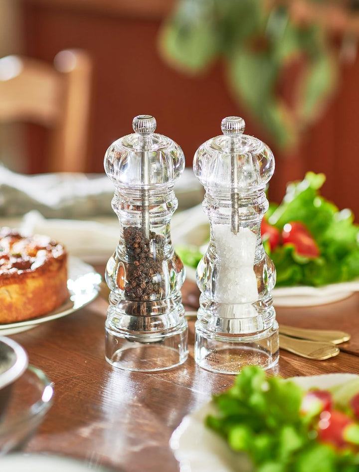 Peugeot 2/900818 Nancy Pfeffer-/Salzmühle Acryl, 5,9 x 5,9 x 18 cm, transparent, 18 cm