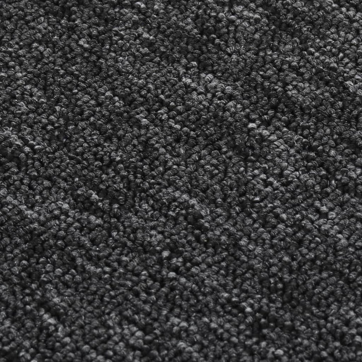homiuse Antirutsch Stufenmatten 15 STK. 75x20 cm Anthrazit Rechteckig Treppenstufen Matten Modern St