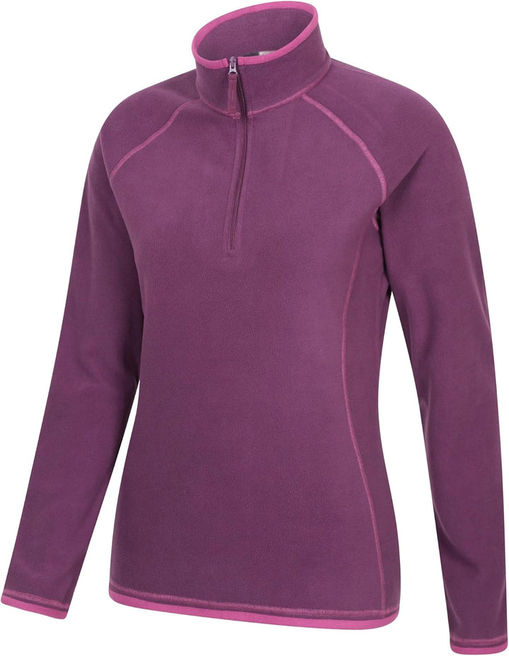 Mountain Warehouse Montana Fleecejacke für Damen aus Microfleece - Atmungsaktiver Fleece-Pullover fü