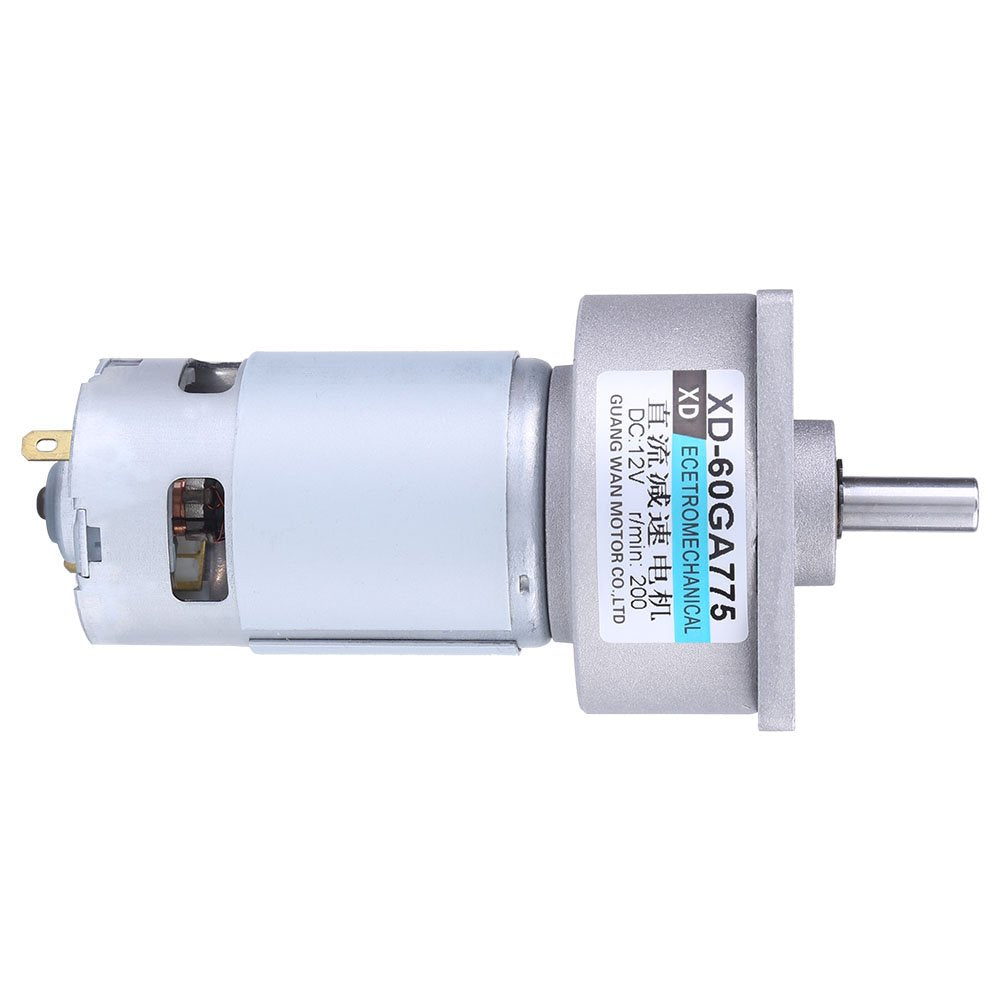 DC Getriebemotor, 12 V, 35 W, 60GA775, 200/300-U/min Getriebemotor, Mikrogetriebemotor Mikrodrehzahl