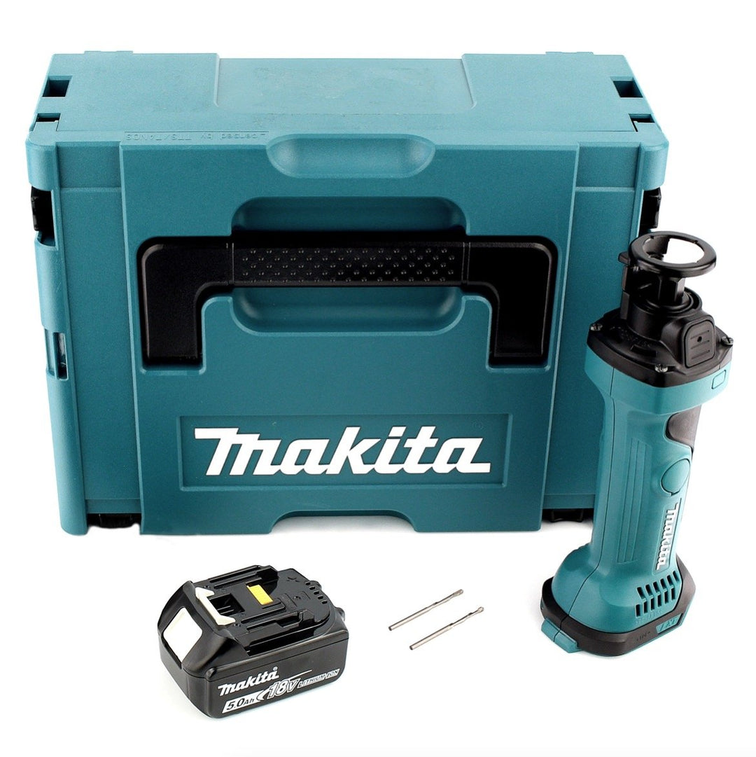 Makita DCO 180 T1J Akku Rotationsschneider 18V + 1x Akku 5,0Ah + Makpac - ohne Ladegerät
