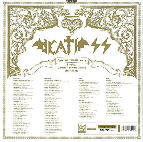 Horror Music Vol II Singles, Outtakes Rare T, Vinyl