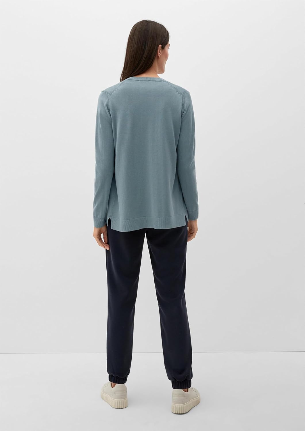s.Oliver Damen Strickjacke Langarm 32 Blue Green, 32 Blue Green