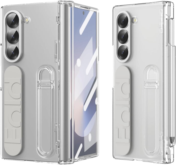 NINKI für Samsung Galaxy Z Fold 5 Handyhülle mit Armband Ständer Z Fold 5 Case mit Stift Fold 5 hand