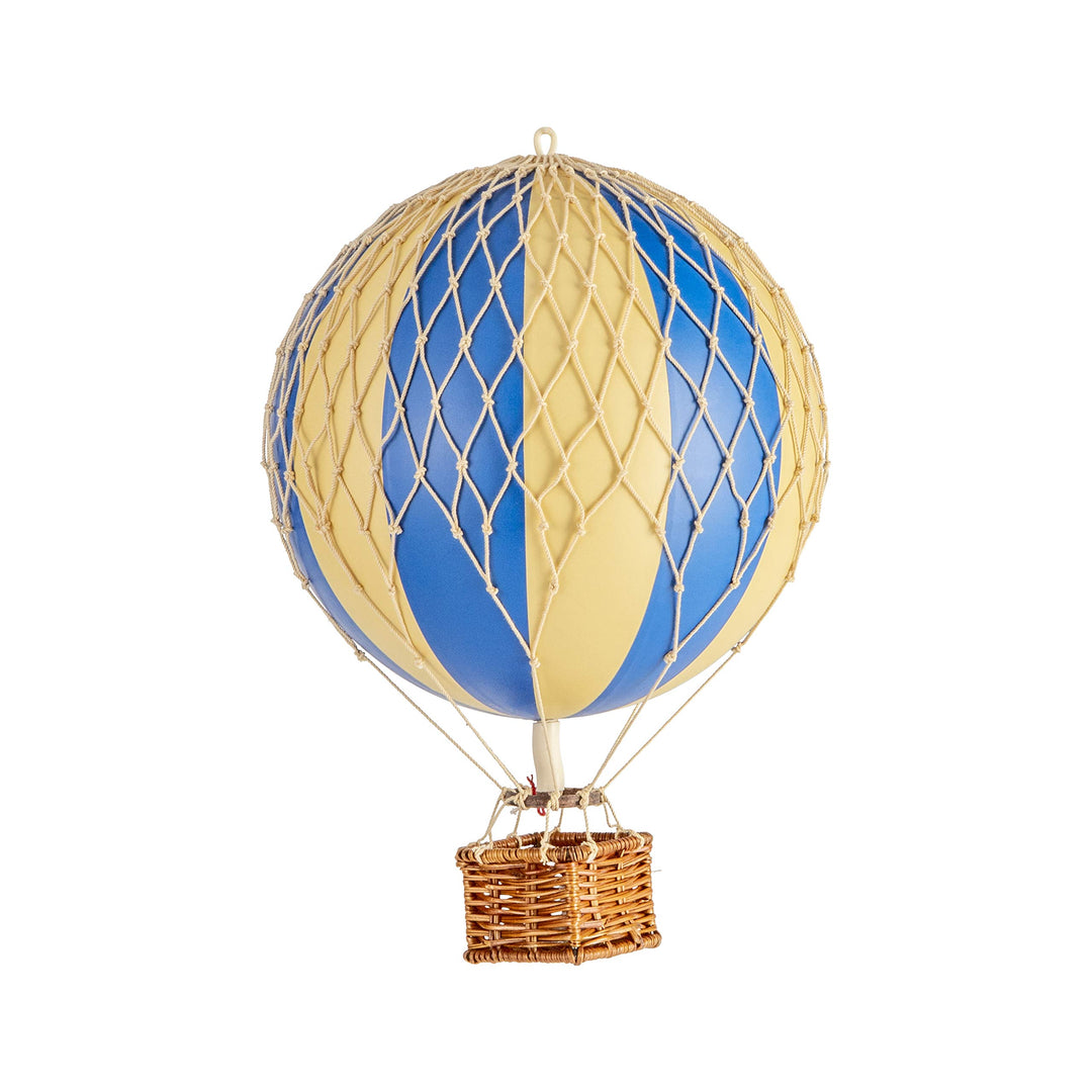 Authentic Models - Dekoballon - Jules Verne - Ballon Blau - 18 cm Durchmesser