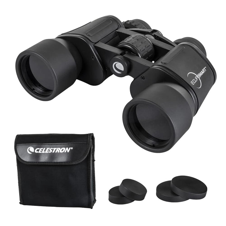 Celestron 71238 EclipSmart 10x42 Porro Solarfernglas - ISO 12312-2 konform, rutschfeste Gummibeschic