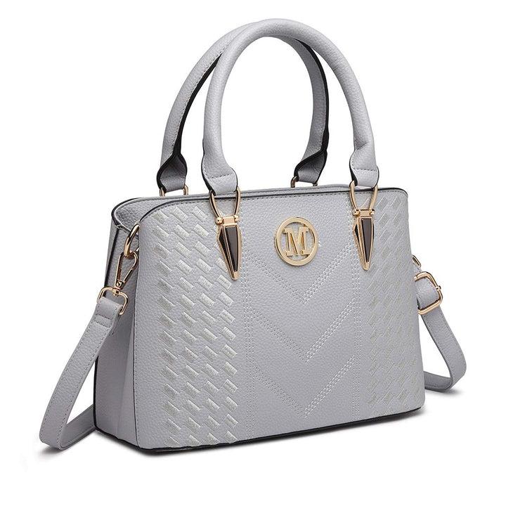 Miss Lulu Handtasche Damen,Exquisitem Handtasche Damen Mittelgross,Lychee Muster Tasche Damen,Hochwe