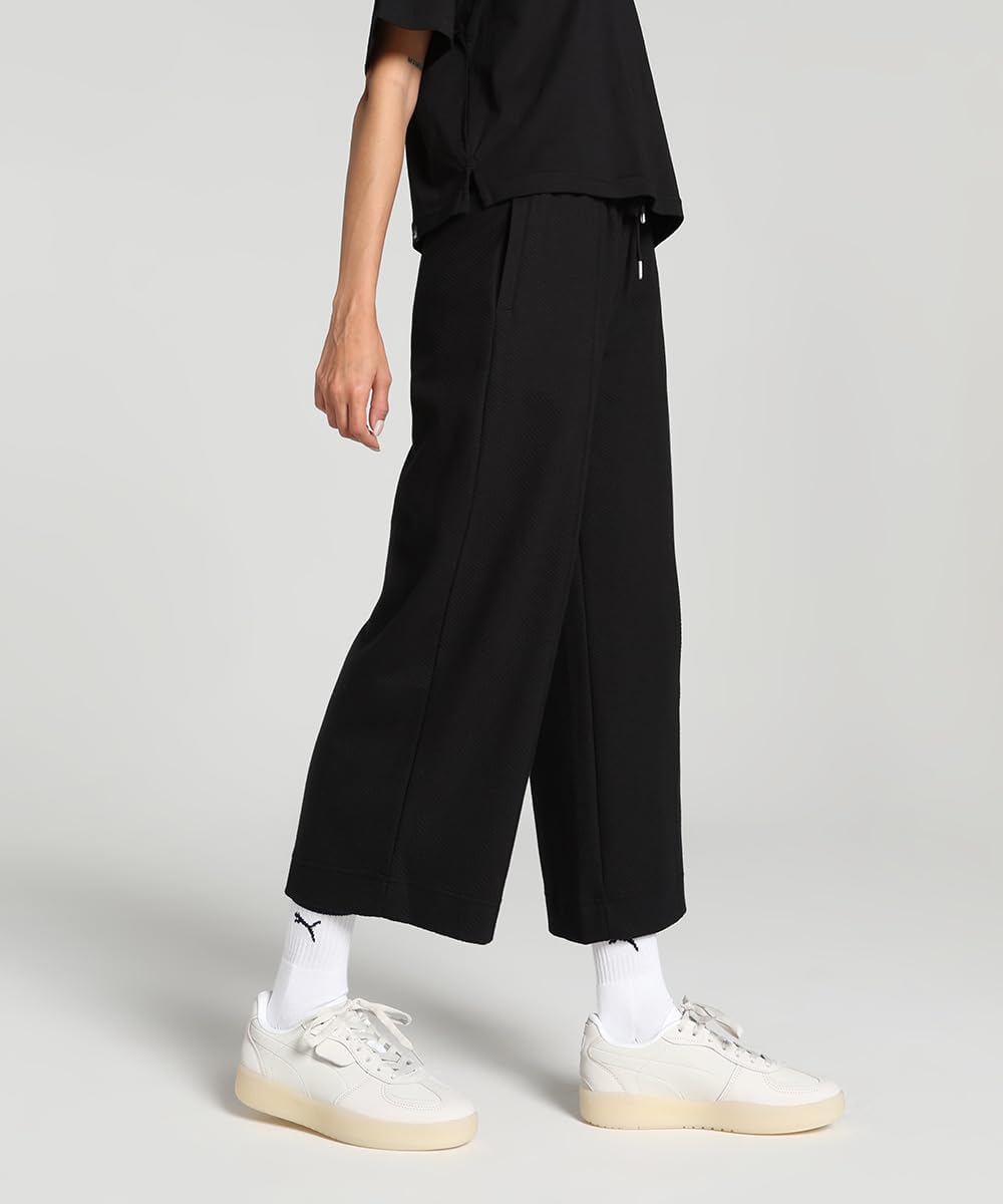 PUMA HER Damen Straight Leg Hose S Puma Black, S Puma Black