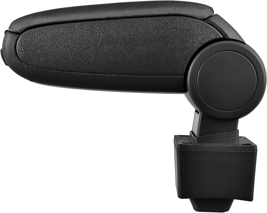 pro.tec Mittelarmlehne Armauflage mit Staufach gepolstert Textil schwarz