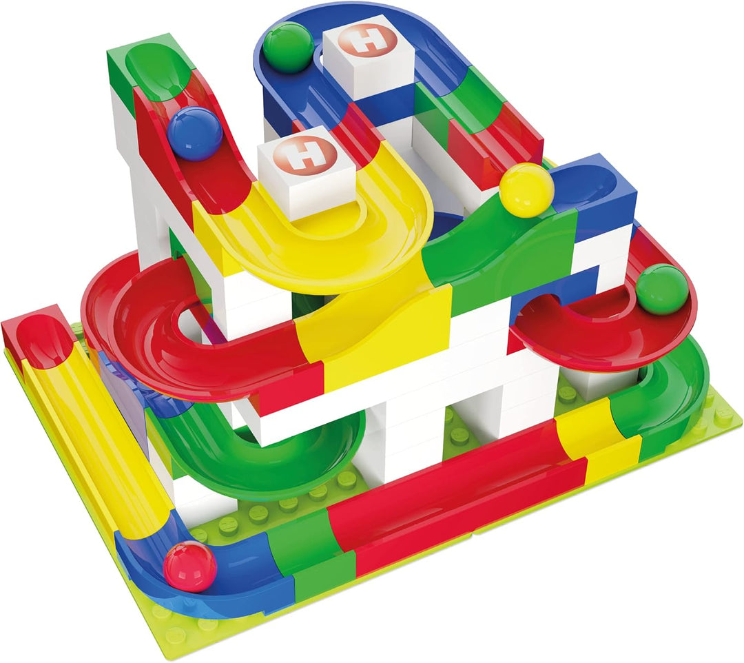 Hubelino HUBELINO-123-teilig Baukasten Basis 420480, ys/m Single, Single