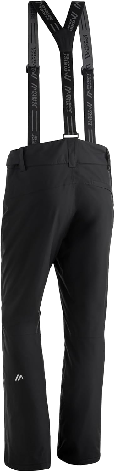 Maier Sports Herren Skihose Corban T 23 Kurz Schwarz, 23 Kurz Schwarz