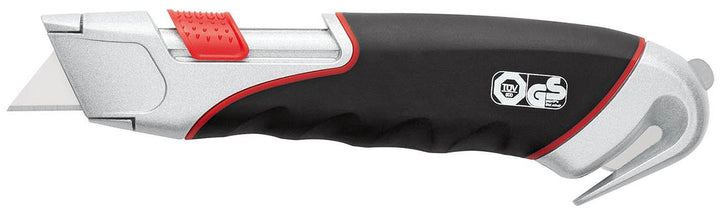 WEDO® 78855 Safety Cuttermesser Super | Teppichmesser mit automatischem Klingenrückzug | Paketmesser