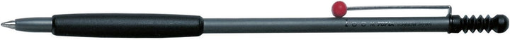 Tombow PLZ-211-1 Schreibgeräteset Zoom 707 Kugelschreiber mit Druckbleistift, grau/schwarz/rot, grau
