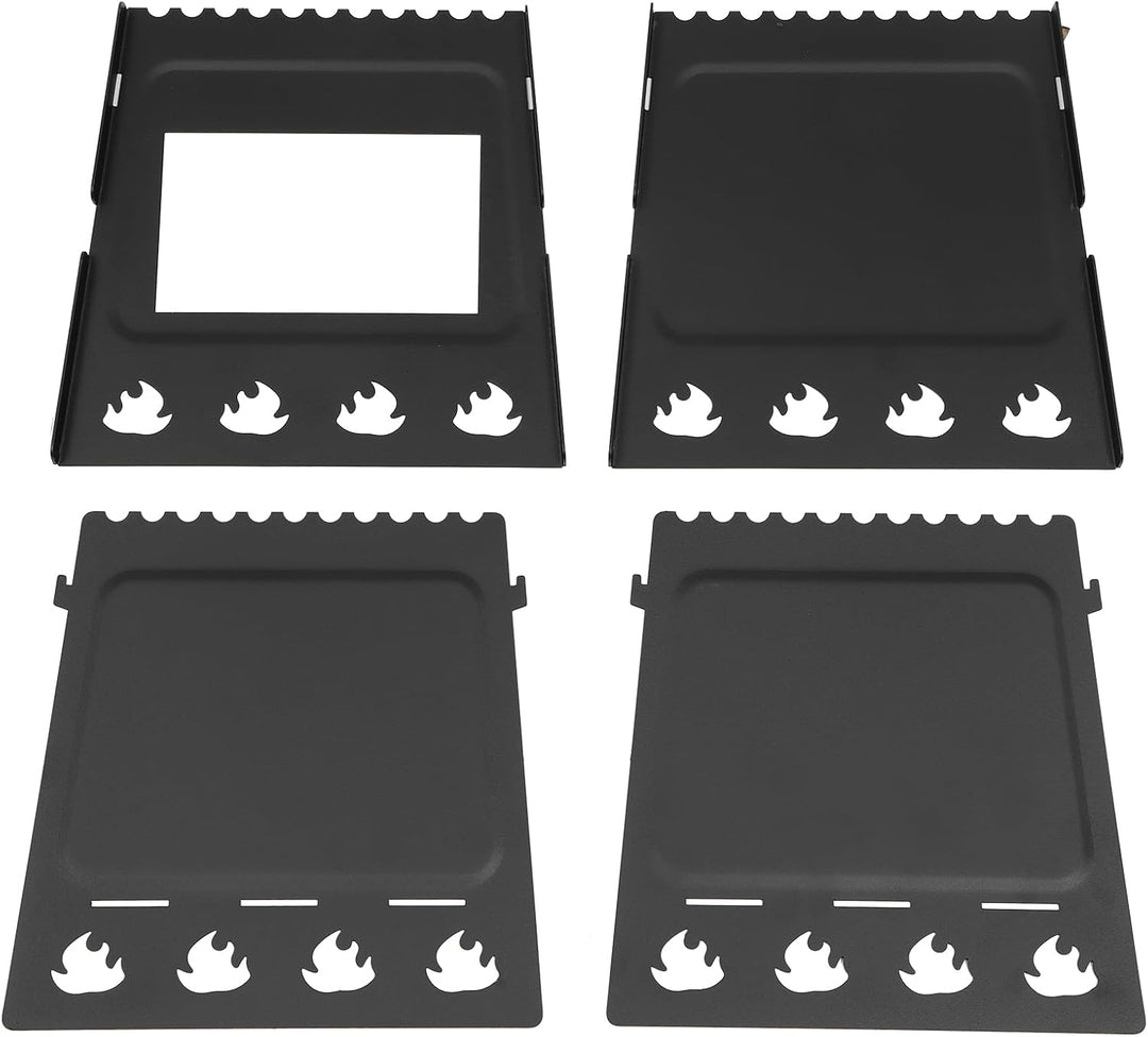 Outdoor Campingzelt Holzofen, Zeltkocher Ofen Kocher, Camping Zelt Herd Stove, Faltbarer Ofen, Terra