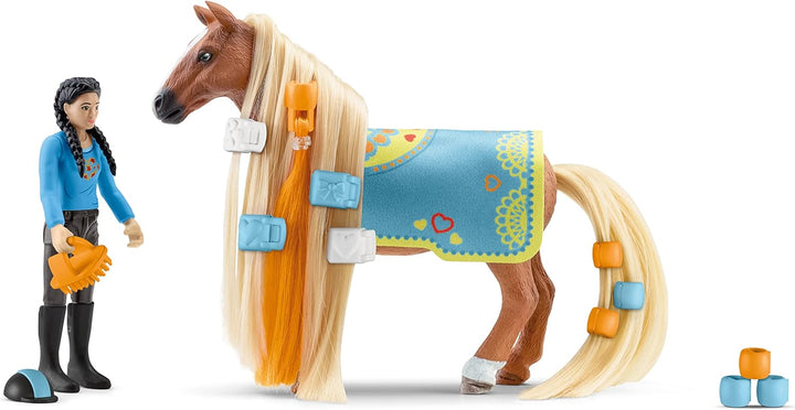 SCHLEICH 42587 Pop-Up Boutique, für Kinder ab 4+ Jahren, HORSE Club Sofia's Beauties - Spielset & 42