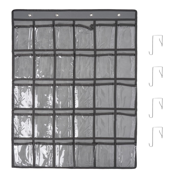 SAVORLIVING 30 klare Taschen Aufbewahrungstasche Für Klassenzimmer,Handygarage Schule,Handy Aufbewah