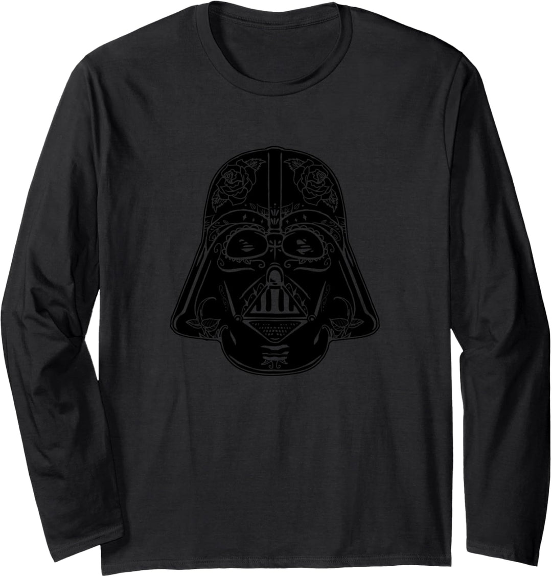 Star Wars Darth Vader Sugar Skull Classic Langarmshirt