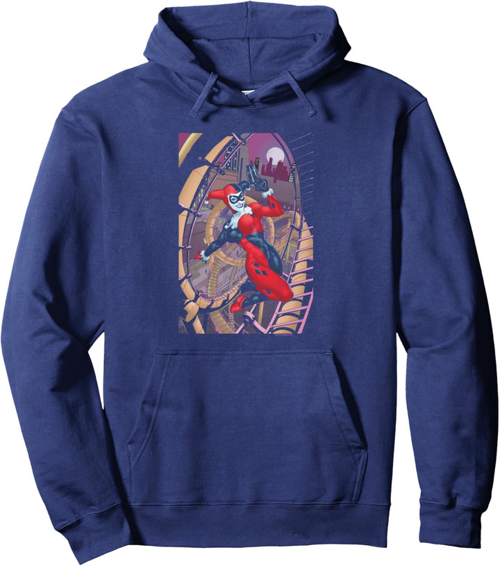 Harley Quinn Harley First Pullover Hoodie