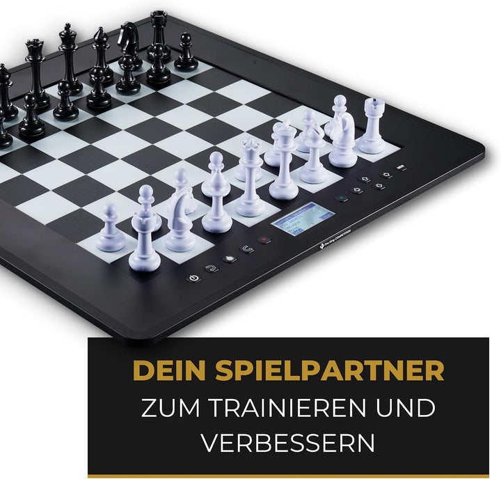 Millennium M831 The King Competition Schachcomputer – Benutzerfreundlich, für die ganze Familie &amp; Sc