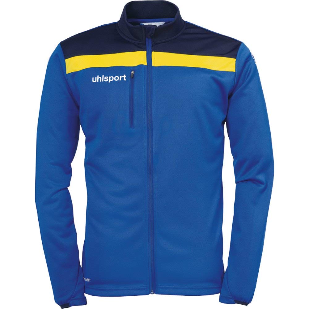 uhlsport Herren Offense 23 Jacke Herren Jacke M azurblau/Marine/limonenge, M azurblau/Marine/limonen