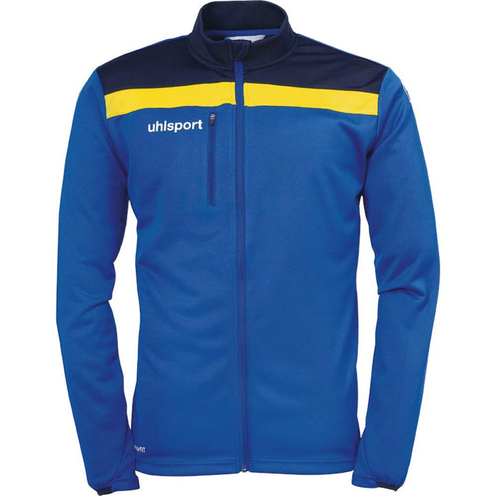 uhlsport Herren Offense 23 Jacke Herren Jacke M azurblau/Marine/limonenge, M azurblau/Marine/limonen