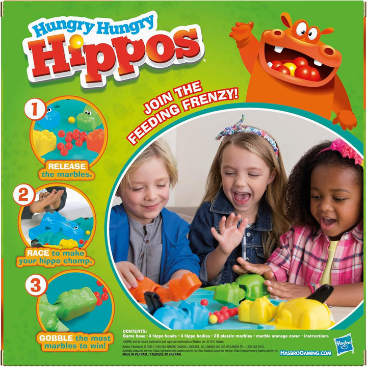 Hasbro 98936 Hungry Hippos, Spielzeug