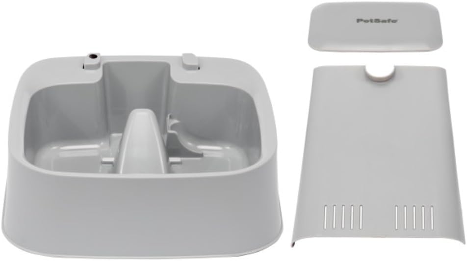 PetSafe 7,5 Liter Trinkbrunnen Drinkwell für Hunde und Katzen, Duales Filtersystem, aus BPA-freiem K
