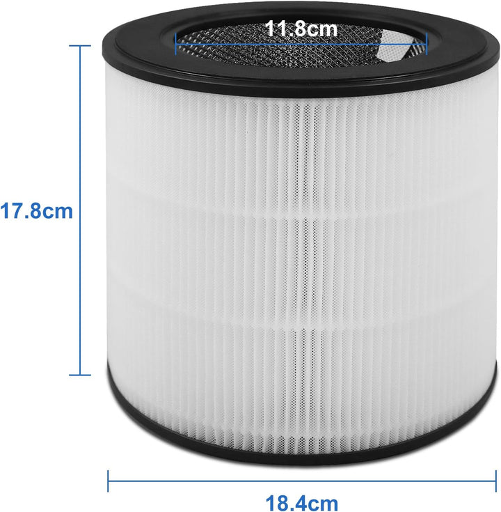 Fishoney FY0293/30 Ersatz Ersatzteil Kompatibel mit Philips Luftreiniger Serie 800 AC0830/10, AC0820