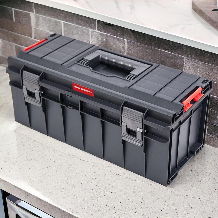 Toolbrothers RHINO Slim Werkzeugkoffer ECO Basic Long Edition 22 l IP54 + Werkzeugschale, Basic