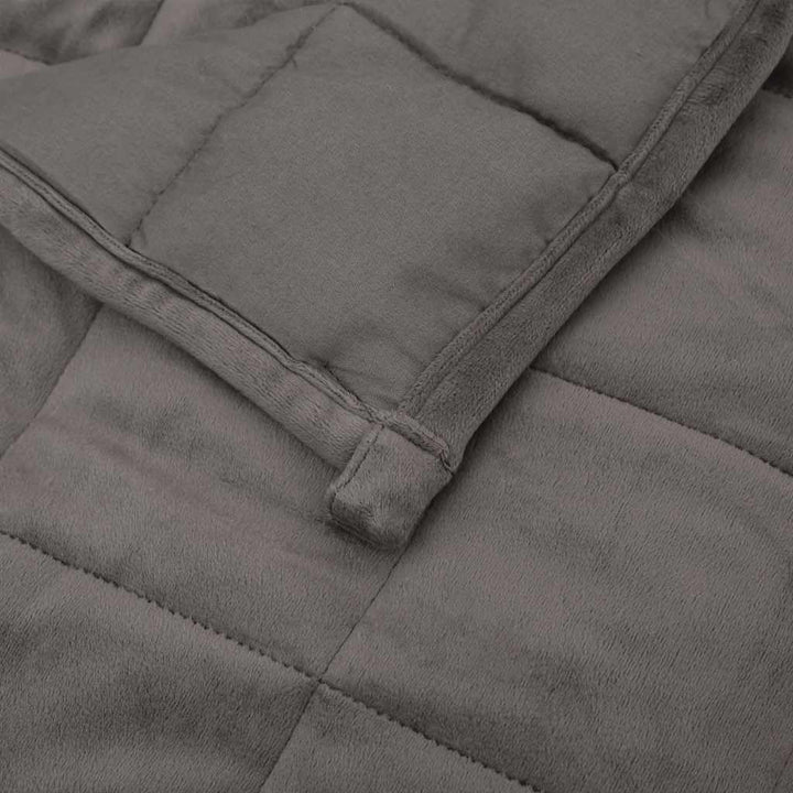 Revera Gewichtsdecke grau 155 x 220 cm 11 kg Stoff