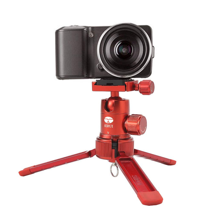 Sirui 3T-35R Tisch/Videohandstativ mit Kopf rot, 3T-35R