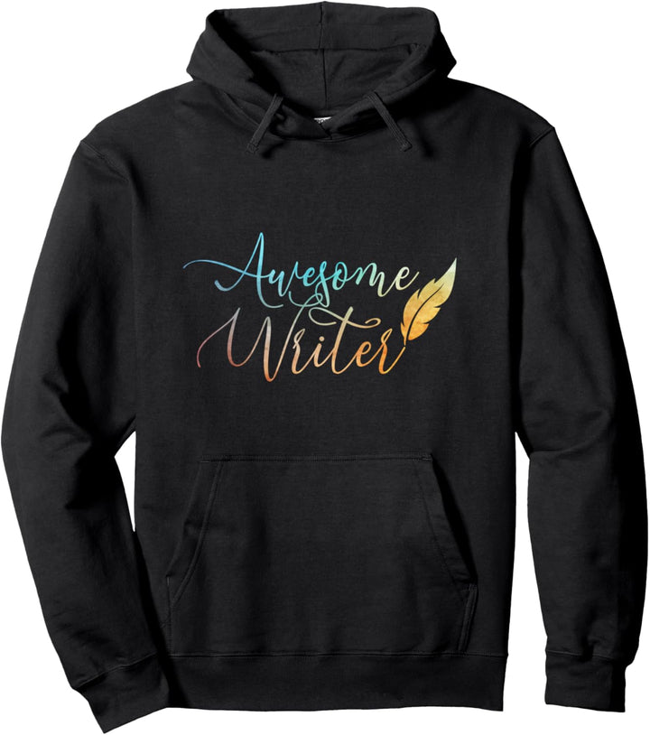 Awesome Writer Funny Writer Zitat Pullover Hoodie
