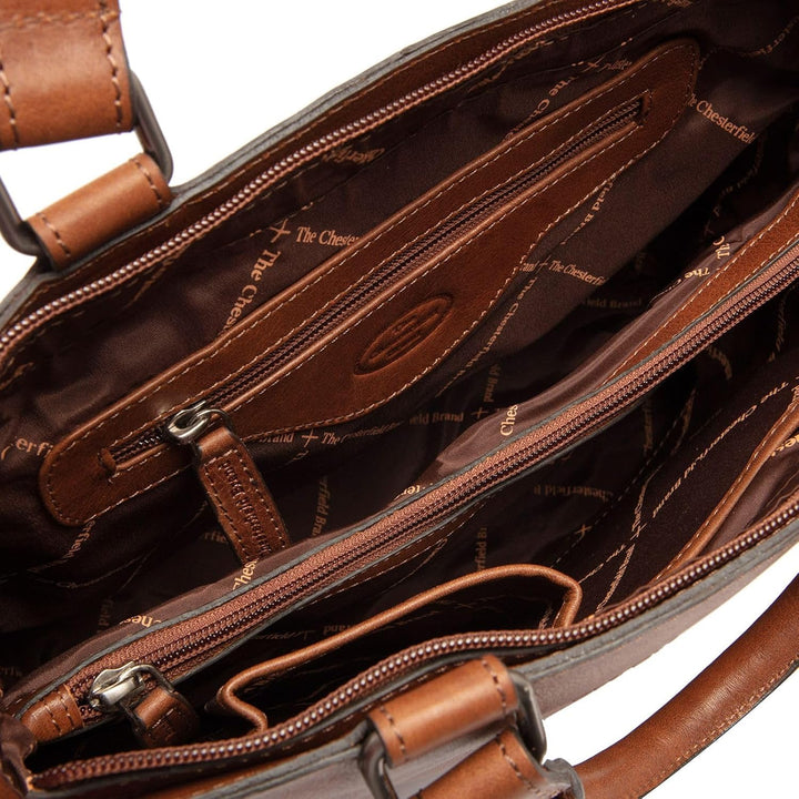 The Chesterfield Brand Napoli - Shopper 30 cm Cognac, Cognac