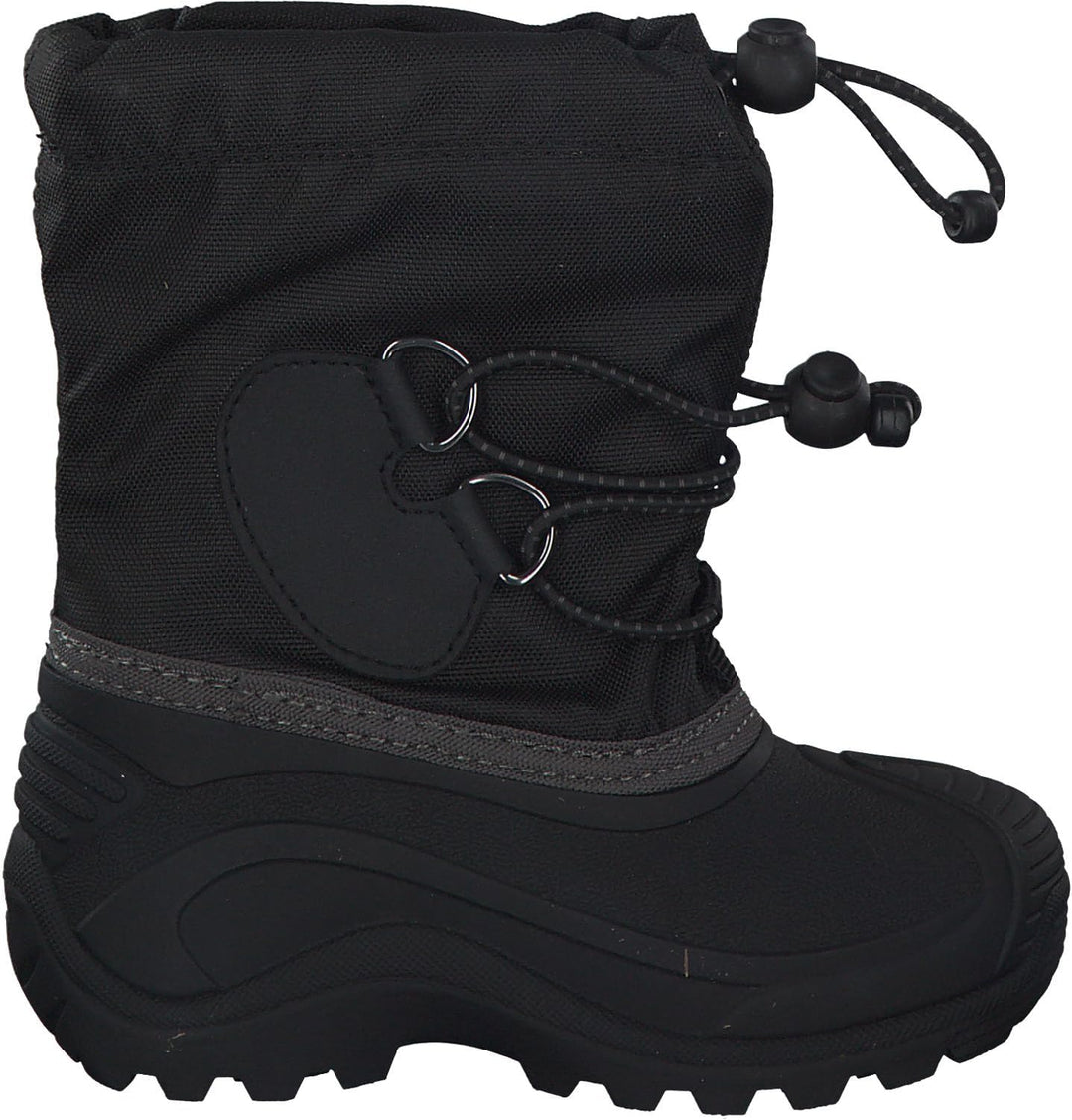 Kamik Mädchen Southpole4 Winterstiefel Schwarz 25 EU, Schwarz 25 EU
