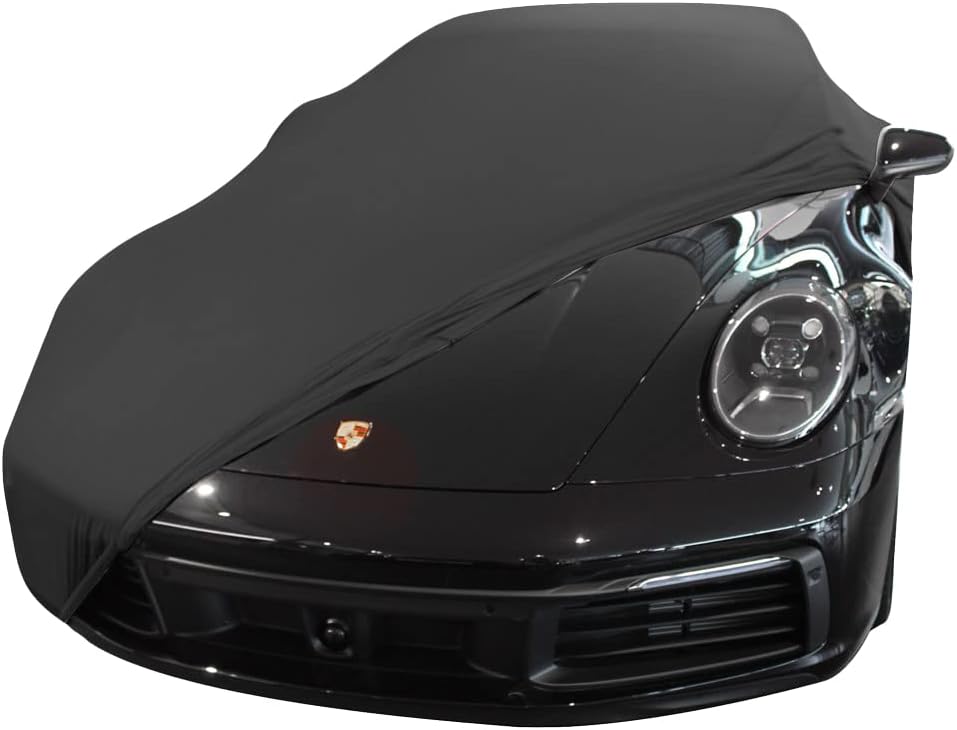 Star Cover Indoor Autoabdeckung passend für Porsche 911 (992) Cover SUPER Soft Stretch