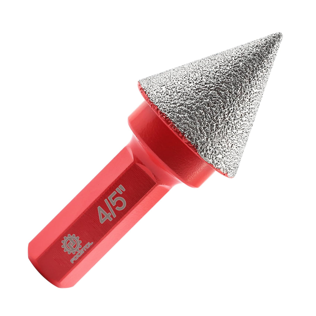 FOCSTOL Diamant Fasenbohrer 20mm – Diamant Fliesenbohrer Mit Sechskantschaft für Porzellan Keramik F