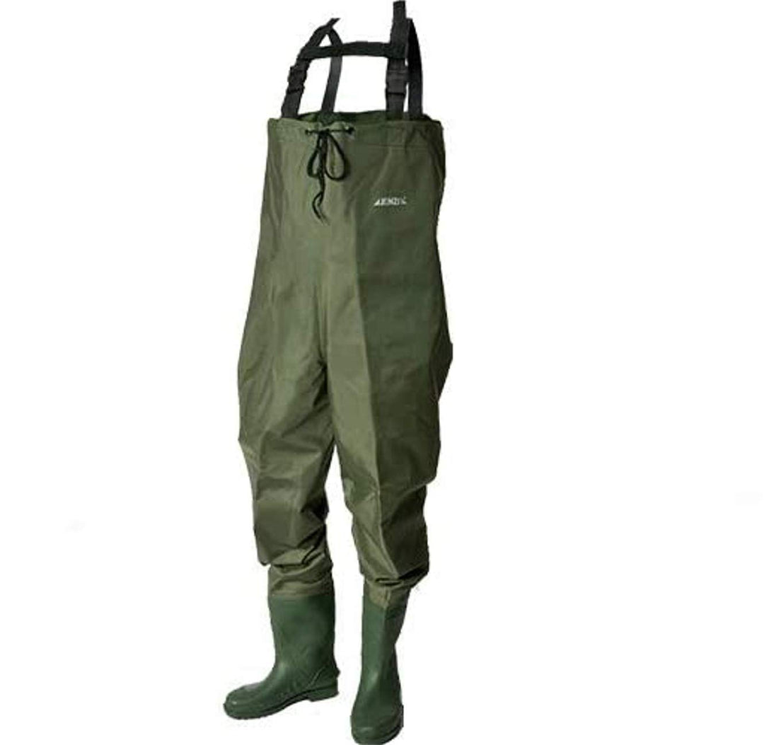 Jenzi Wathose Bauchgrösse Nylon PVC 44, 44