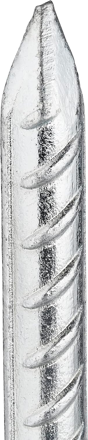 Relaxdays, silber XL Bodenanker im 10er Set, extrem stabile Erdanker, Zeltzubehör, extra lang, 37 cm