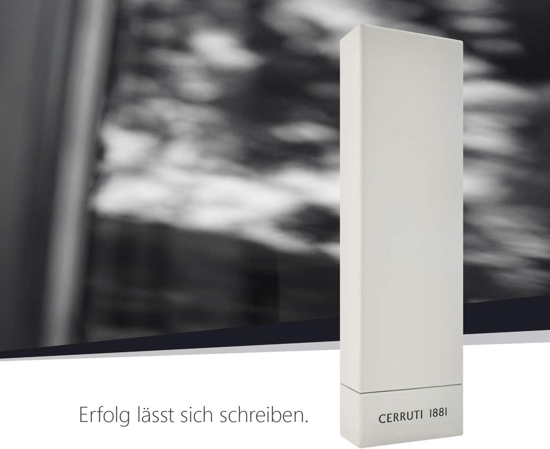 Cerruti 1881 Kugelschreiber „Fetter“ | Schreibstift aus Karbonfaser im italienischen Design | Blaue