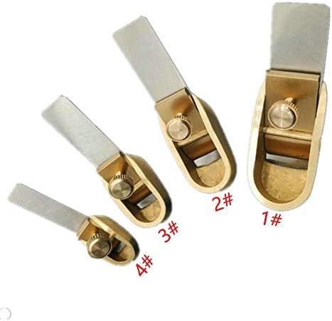 Geigenherstellungswerkzeug, Messing-Hobel, Handhobel, Holzbearbeitungshobel, für Violinenhobel, 1 Se