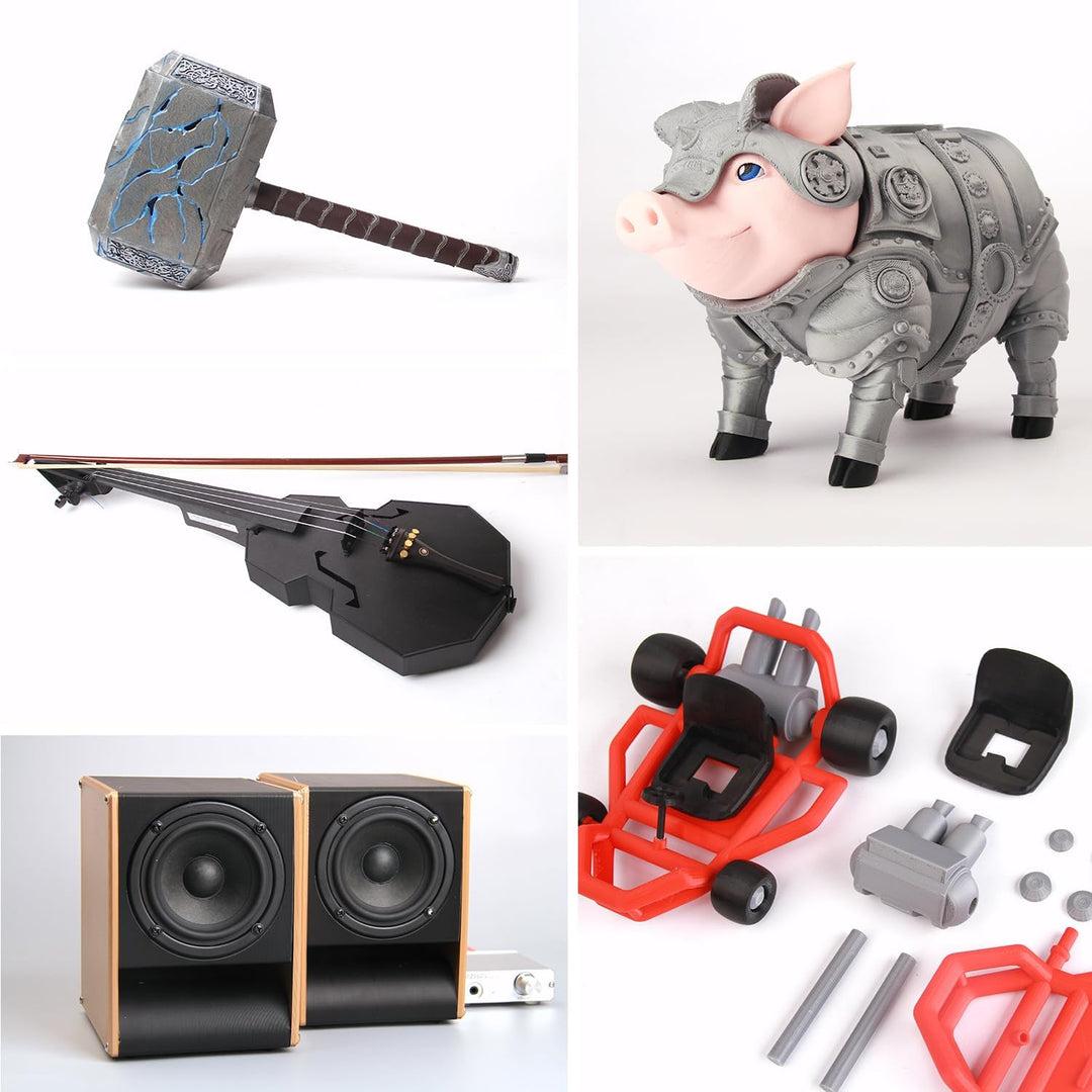 eSUN PLA+ Filament 1.75mm, 3D Drucker Filament PLA Plus, Massgenauigkeit +/- 0.03mm, 1kg pro Spule,