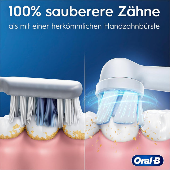 Oral-B iO Series 2 Elektrische Zahnbürste Rosa PLUS Original Oral-B iO Sanfte Reinigung Aufsteckbürs
