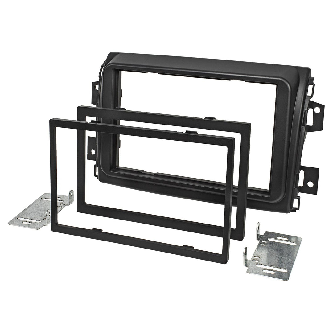 tomzz Audio 2414-101-3 Doppel DIN Radioblende kompatibel mit FIAT Ducato Serie 8 ab 2021 schwarz Chi